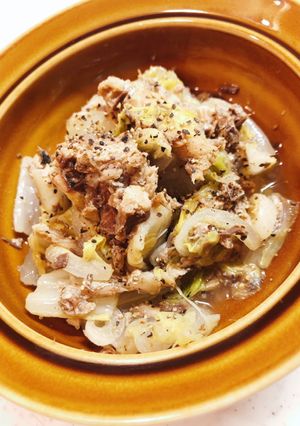 時短＊シンプル＊サバ缶と白菜の簡単レシピ-レシピのメイン写真