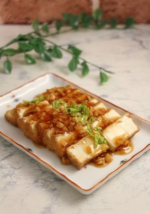簡単！厚揚げのセロリ香味ソース-レシピのメイン写真