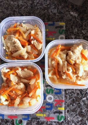 レンジで鶏胸肉と野菜の南蛮漬け-レシピのメイン写真