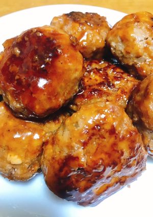ボリュームたっぷりハンバーグ-レシピのメイン写真