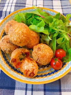 イタリアンライスコロッケ-レシピのメイン写真