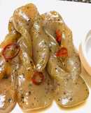 手綱こんにゃくの煮物・ねじり蒟蒻の甘辛煮