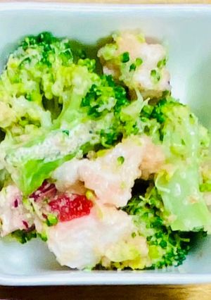タコとブロッコリーの明太マヨ和え-レシピのメイン写真