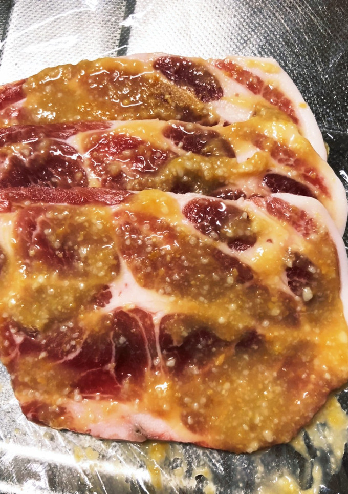 豚の西京焼き　保存-レシピのメイン写真