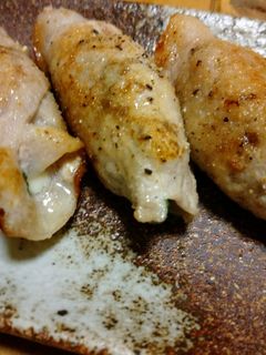 椎茸と大葉とチーズの肉巻き-レシピのメイン写真