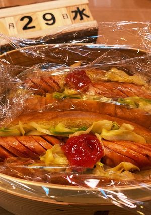 中学1年生男子お弁当 2020.7/29-レシピのメイン写真