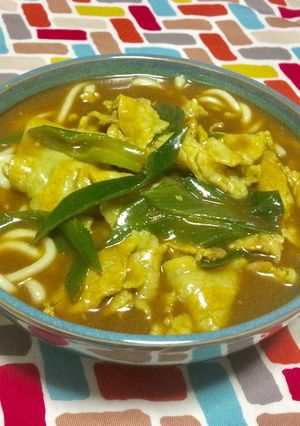 超簡単☆こく旨！冷やしカレーうどん♪♪♪-レシピのメイン写真