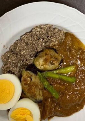 低糖質カレー☆ホワイトマッシュルーム　-レシピのメイン写真