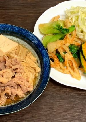 チンゲン菜とちくわのごま味噌和え-レシピのメイン写真