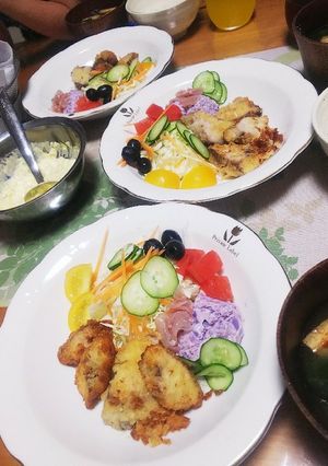 頂き物!!(゜ロ゜ノ)ノ紫メークイン-レシピのメイン写真