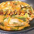 ニラとじゃこ天入りチヂミ