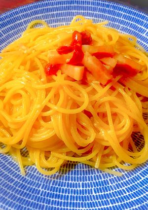 ワンパンでペペロンチーノ-レシピのメイン写真