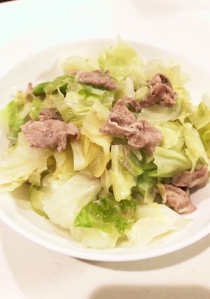 フライパンで☆キャベツと豚肉蒸し-レシピのメイン写真