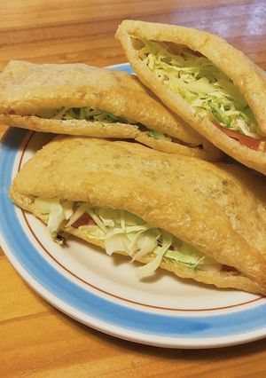 薄揚げホットサンド-レシピのメイン写真