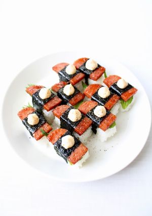 子供達大好きな【スパム寿司】スパムにぎり-レシピのメイン写真