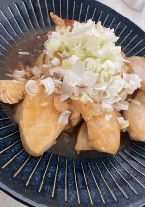 簡単！鶏ムネの照り焼き つまみにも！-レシピのメイン写真