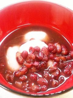 冷やし白玉ぜんざい（透析食）-レシピのメイン写真