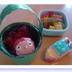 รูปของ キャラ弁　「崖の上のポニョ♪」part2