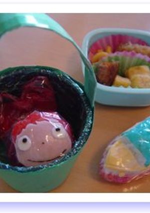 キャラ弁　「崖の上のポニョ♪」part2-レシピのメイン写真