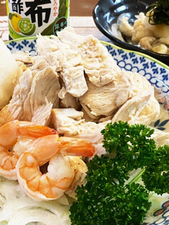 鶏ムネ肉のおろしポン酢サラダ(ヘルシー)-レシピのメイン写真