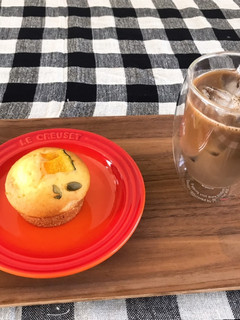 かぼちゃとホワイトチョコのマフィン-レシピのメイン写真