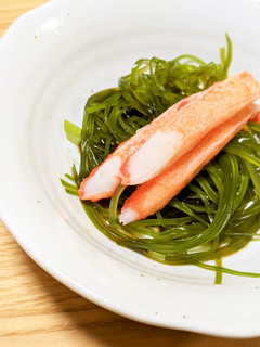 切り昆布と香り箱のお手軽な酢の物-レシピのメイン写真