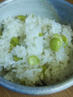 旬の味☆豆ご飯 by クックloveまま☆ 【クックパッド】 簡単