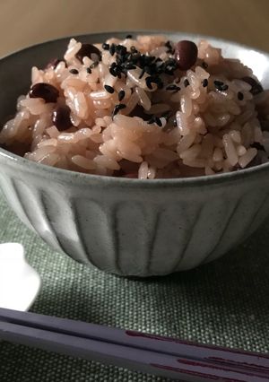 お赤飯-レシピのメイン写真
