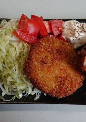 ボリューミーなおかず『玉葱の挟み揚げ』-レシピのメイン写真