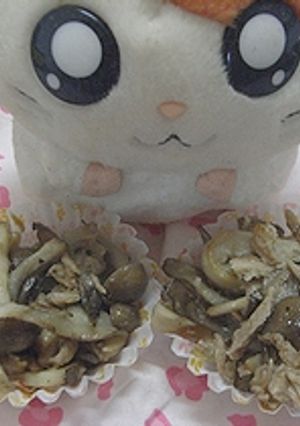 【お弁当】きのことツナのバター醤油チーズ-レシピのメイン写真