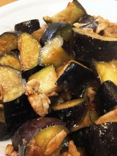 なすと豚肉みそ炒め-レシピのメイン写真