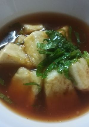 簡単!焼き出汁豆腐-レシピのメイン写真