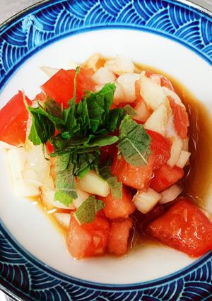 さっぱりトマ玉ポン酢-レシピのメイン写真
