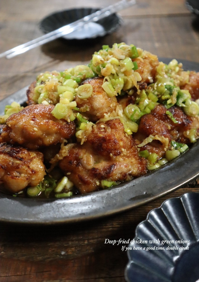 ねぎまみれ！揚げない鶏の唐揚げ-レシピのメイン写真