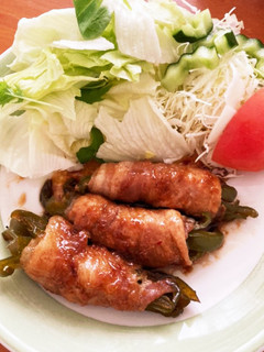 ご飯がすすむ!ピーマンの肉巻き-レシピのメイン写真