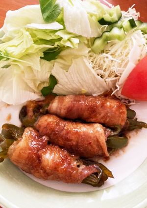 ご飯がすすむ！ピーマンの肉巻き-レシピのメイン写真