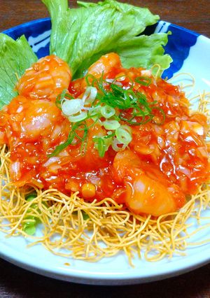 飯が進むエビチリ『海老のチリソース炒め』-レシピのメイン写真