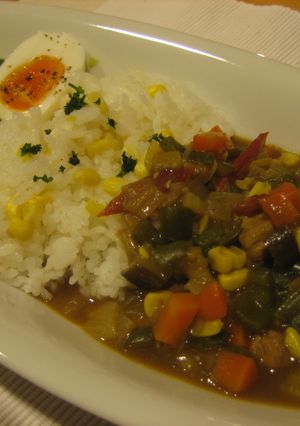 コロコロ夏野菜ヘルシーカレー-レシピのメイン写真