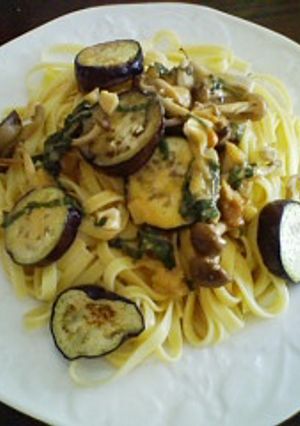 こんがりなすの和風パスタ-レシピのメイン写真