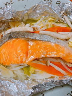 ☆簡単!バターポン酢の鮭のホイル焼き☆-レシピのメイン写真