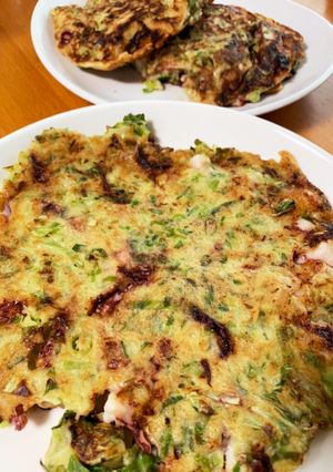 余ったいかゲソで簡単お好み焼き-レシピのメイン写真