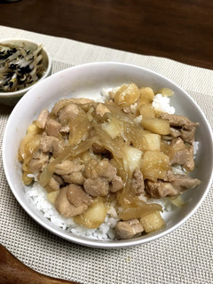 山芋鶏のホクホク丼-レシピのメイン写真