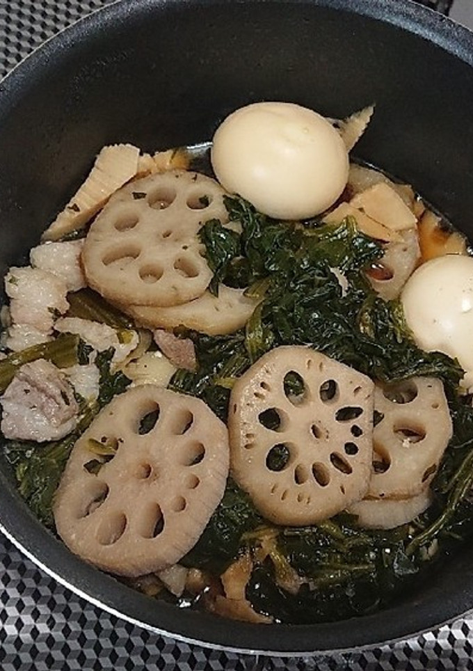豚バラとゆでたまごの煮物-レシピのメイン写真