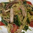 さんま と しめじ の パスタ 秋の味