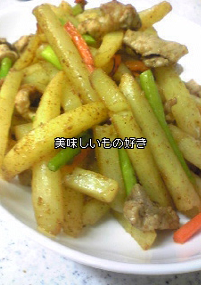 冷凍ポテトの炒め物-レシピのメイン写真