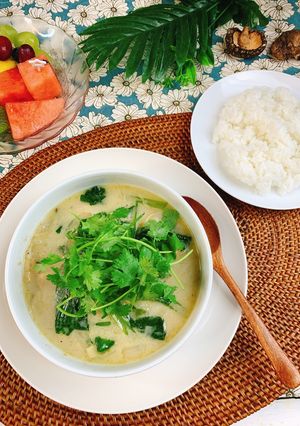 【椎茸粉使用】タイ風スープカレー-レシピのメイン写真