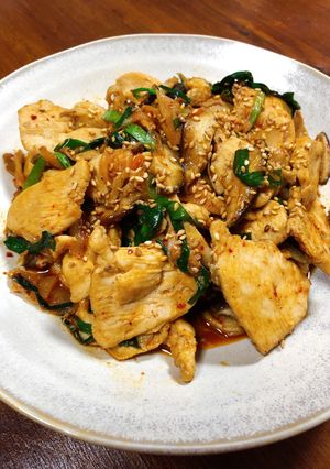 辛ウマ！ヘルシー鶏キムチ！-レシピのメイン写真