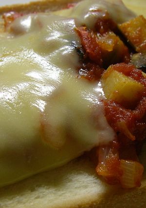 トマトソースのチーズトースト-レシピのメイン写真