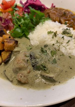 海老と茄子のグリーンカレー-レシピのメイン写真
