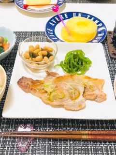 今日の夕飯は、ネギ塩だれ・中華スープ-レシピのメイン写真